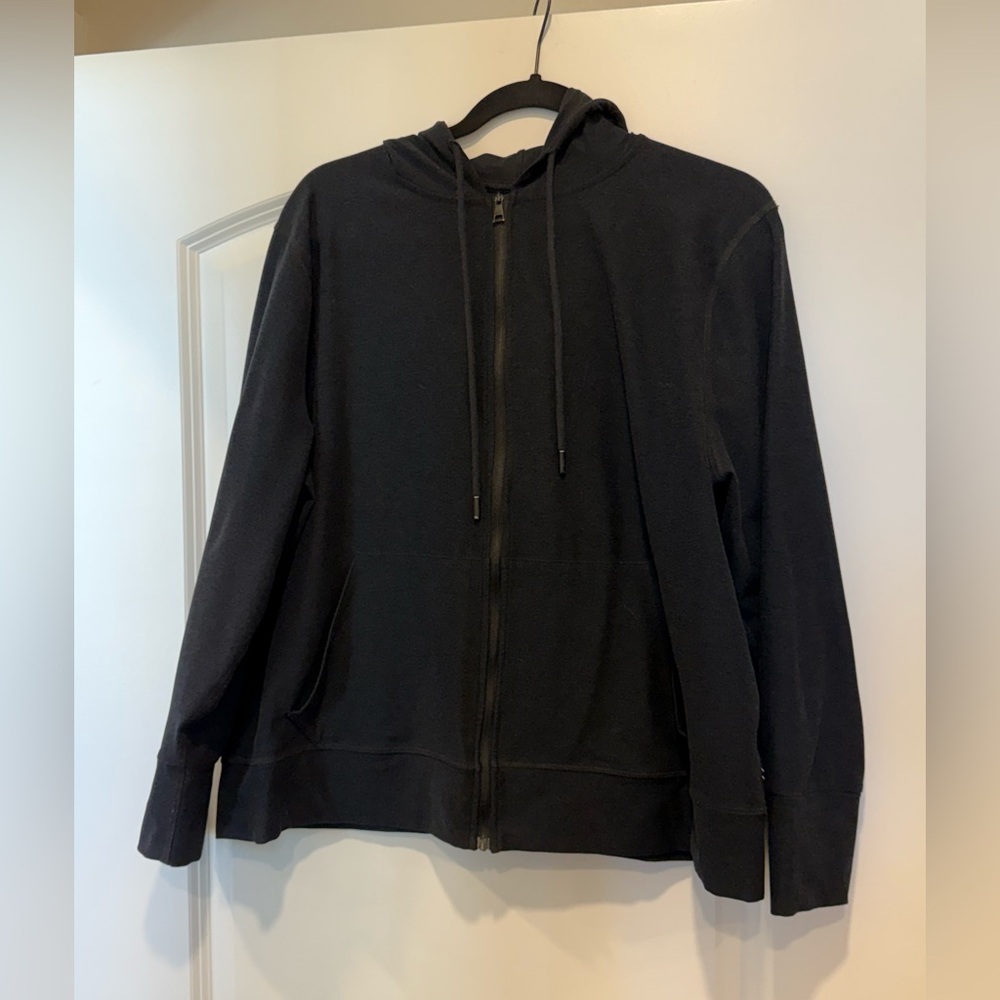 Beyond yoga athletic zip up hoodie